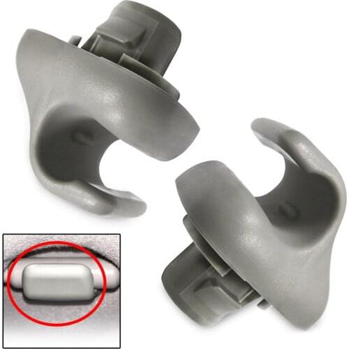 Auto Universal 2Pcs Sun Visor Clip 88217S01A01ZA for Honda 98-07 Accord 96-04 Civic 07-11 CR-V 03-05 Element Car Styling
