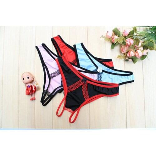 Women Sexy Lingerie hot erotic open crotch sexy Panties Porn Lace underwear crotchless sex wear underpants briefs