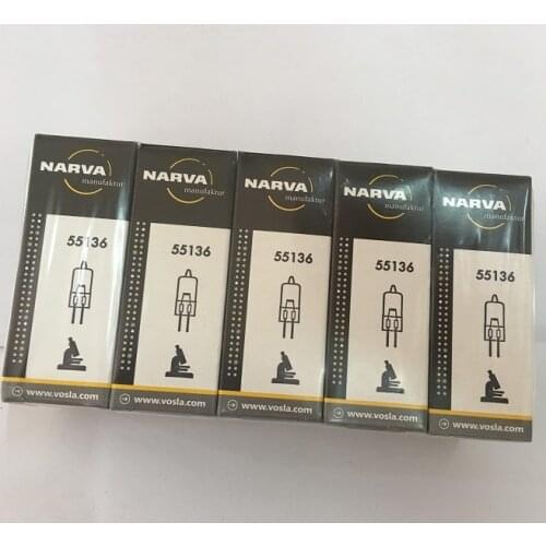 1 piece ,NARVA 55136 12V 20W G4 halogen lamp,12V20W biochemistry analyzer bulb,To PH 14546