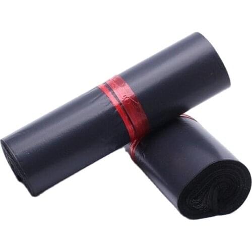 100pcs Black Envelope Bag Self-seal Adhesive Courier Storage Bags Plastic Poly Envelope Mailer Postal Shipping Mailing Bags
