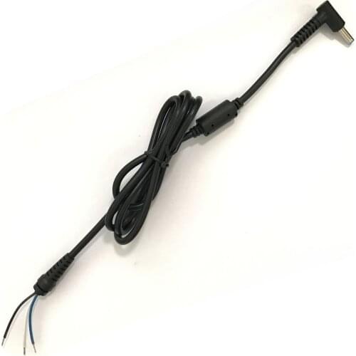 1x 4.5x3.0mm DC Power Cable Plug For HP Envy Ultrabook Cord For Dell Right Angle Blue Pin Adapter Charger Cable