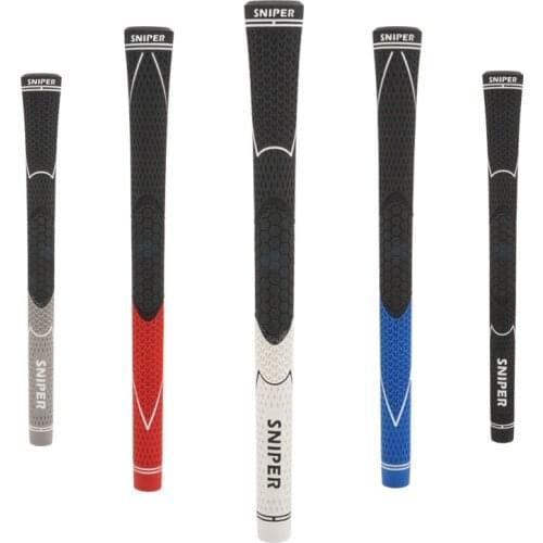 2019 new Golf grips New design fashion style rubber standard grips five color to choose 10pcs free shipping