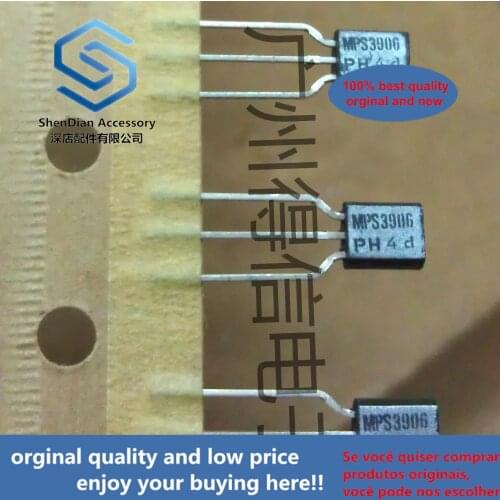 30pcs 100% orginal new MPS3906 2N3906 TO-92 General Purpose Transistor(PNP Silicon) real photo