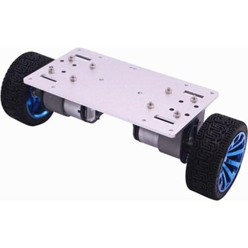 Balance Car Aluminum Alloy Chassis Aluminum Alloy Base Plate Kit Two-Wheel Vehicle Fixing Bracket For Smart Rc Car Accessories