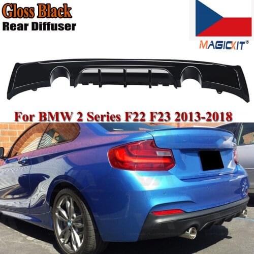 MagicKit For BMW 2 Series F22 F23 M235i M240i M Sport Performance Rear Bumper Diffuser