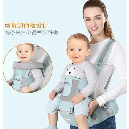 Breathable Newborn Backpack Baby Carrier Ergonomic Shoulder Waist Stool Baby Carrier Accessories Bolso Baby Baby Bag BW50BY