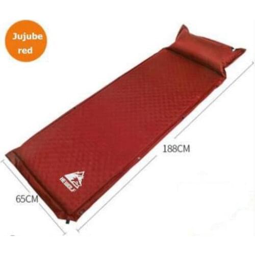 Hewolf 1 Person Thick 5cm Automatic Inflatable Mattress Beach Cushion Anti Moisture Pad Hking T Picnic Outdoor Camping Mat