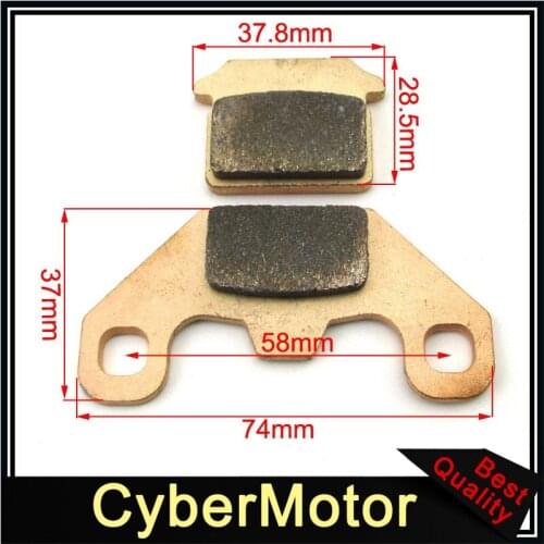 Sintered Pit Dirt Bike Brake Pads For SSR SR70-C SR110 SR110-Semi SR110-DX SR110-A1 SR125 SR125-Semi SR125-A1 Motor Trail