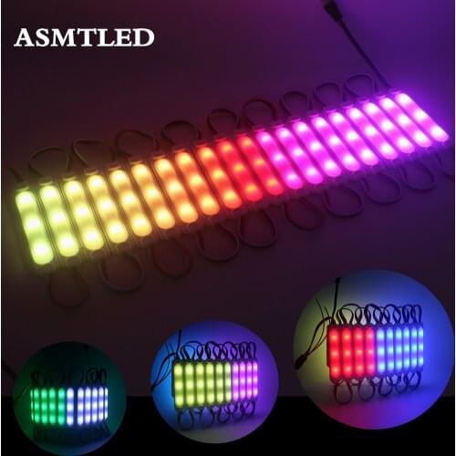 New style WS2811 COB LED Module DC12V Waterproof IP68 Pixel Smart Bluetooth / RF Light Controller RGB Color Digital LED String