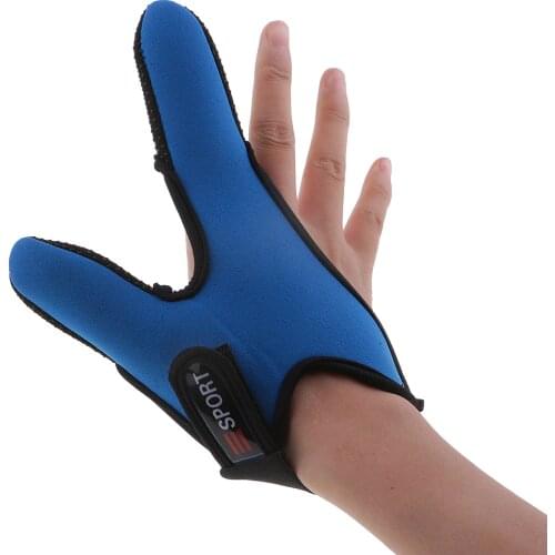 High Desity Anti-Slip Thumb Index Finger Gloves Fishing Casting Finger Guard Guantes de pesca des gants de peche