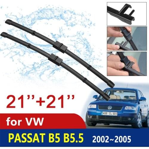 Car Wiper Blade Windshield for Volkswagen VW Jetta A5 2005 Only Front Windscreen Wipers Car Accessories Stickers Side Pin