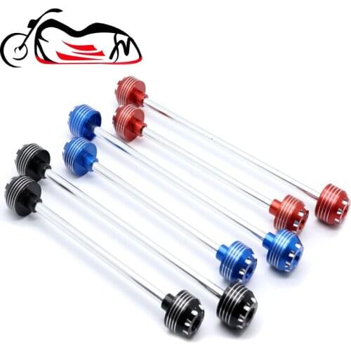 Axle Fork Crash Sliders For TRIUMPH TIGER 800/XC 2011 2012 2013 2014 Motorcycle Wheel Protector Front Rear CNC 800XC