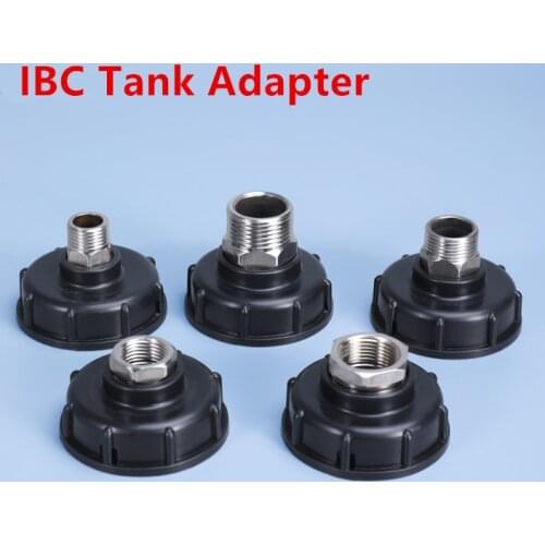 1000L IBC Tote Tank Drain Adapter 304 Stainless Steel Spout Fittings Replacement Home Garden Irrigation Switch tool