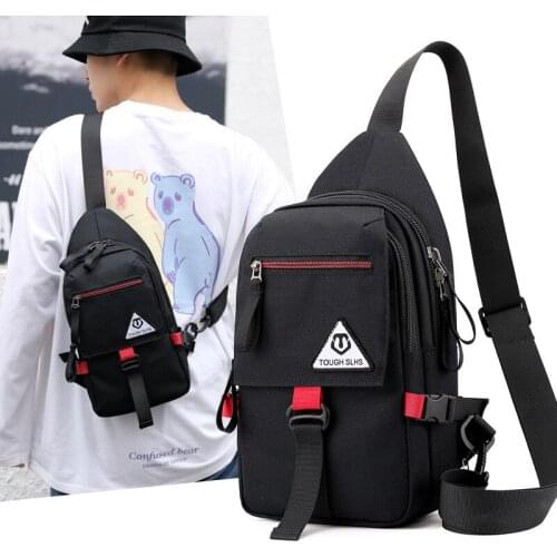 2020 New Chest Bag For Men Fashion Designer Man Messenger Crossbody Bags Top Quality Nylon Travel Bag Male Waterproof Chest Pack