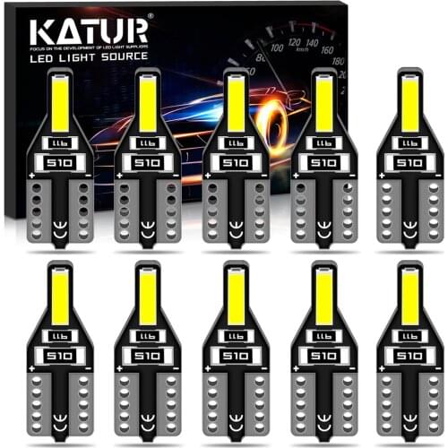 10x T10 W5W Led Bulb 194 168 Car Interior Light Parking Lamp For Toyota Camry CHR Auris Hilux Prius Celica Ipsum Verso Wish