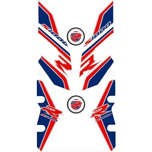 Hot sell Motorycle Reflective 3D Front Fender sticker Head sticker Protector for BMW S1000R S1000 R 2014-2015