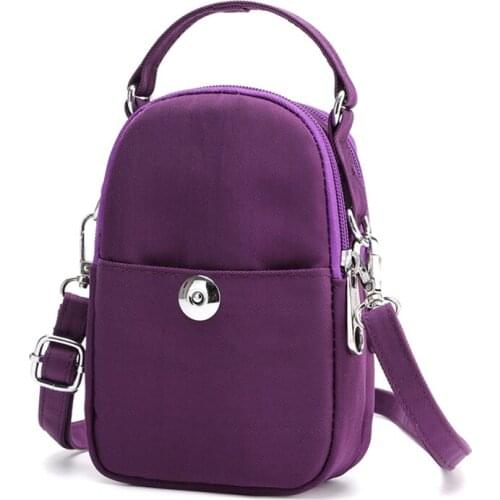 Women Messenger Money Bags Woman Wallet Pouch Mini Shoulder Zipper Bag Girls Coin Purse Wallets Pocket