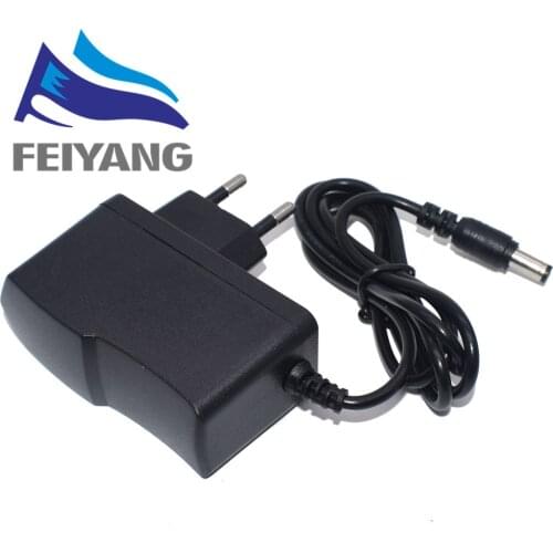 1pcs AC 100V-240V Converter Adapter DC 9V 1A Plug DC 5.5mm x 2.1mm 1000mA