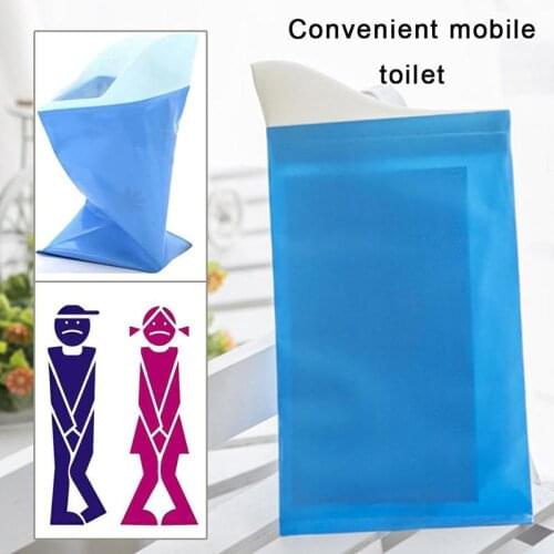 1pc Disposable Outdoor Emergency Urine Bags Camping Traffic Bag Toilet Urinal Bag Pee Portable Jam Car Bags Urinate Vomit I6w4