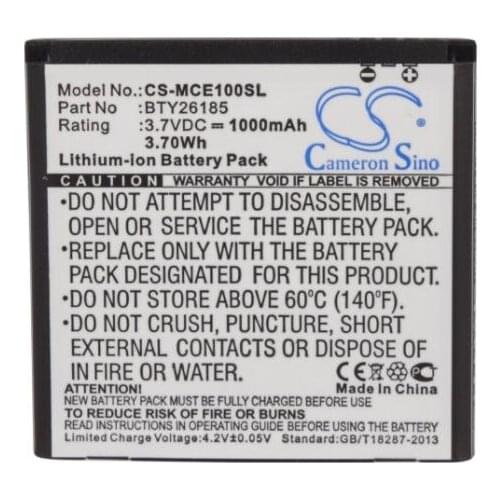 Cameron Sino 1000mAh battery for MOBISTEL Cynus E1 MT-350b BTY26185 BTY26185Mobistel/STD for OVERMAX Vertis Famy