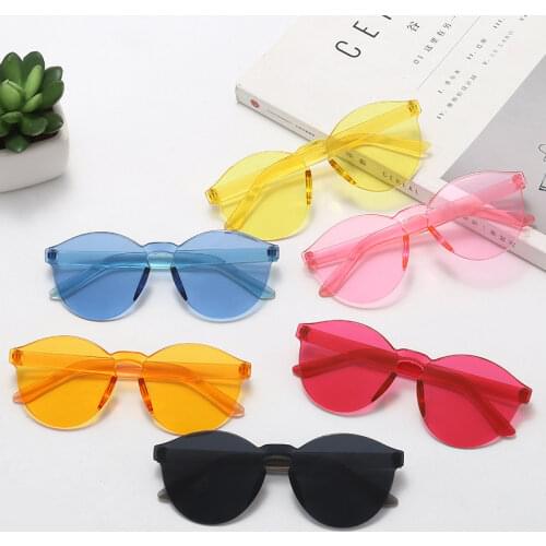 Kids sunglasses NEW Anti-reflective lens UV protection Light glasses for Baby Boys&girls Cute Oval frame child oculos N754