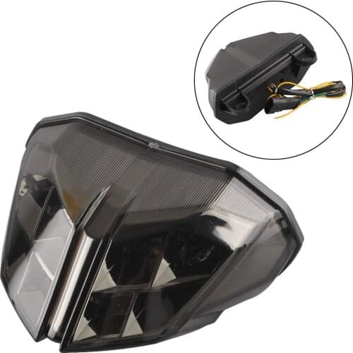 Smoke Motorcycle LED Brake Tail Light Integrated Turn Signals Stop Lamp for Ducati Streetfighter S 848 1100 2009-2014 Taillight