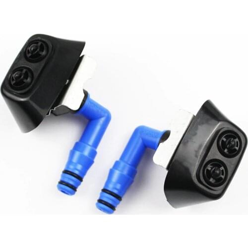 LARBLL Front Left Right Bumper Headlamp Headlight Washer Sprayer Nozzle Jet & Clip for Saab 9-3 93 2003-2012 12803972 128039723