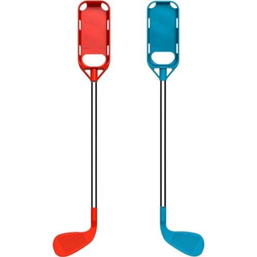Golf Clubs Grip For Switch Joycon Controller Gaming Handle Grips Game Components For Nintend For Switch Console Accessories