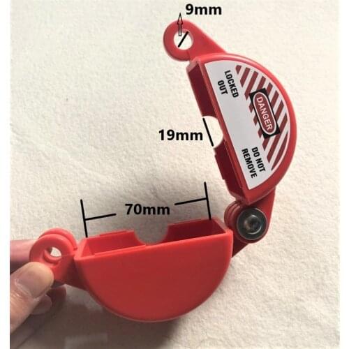 1"-2.5" Master Lock Rotating Gate Valve lockout Tank Gas bottle ball Valve safety locks CYLINDER TANK LOCKOUT