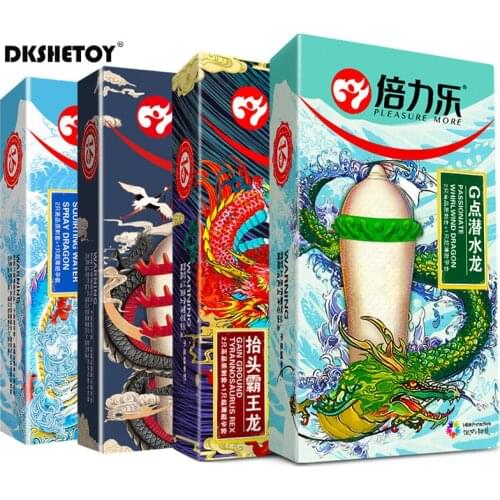 Condoms for men delay ejaculation erotic spike penis sleeve G-spot Vaginal Stimulation Dotted Condoms Contraception