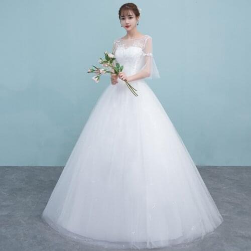 Princessally Sleeveless Wedding Dresses