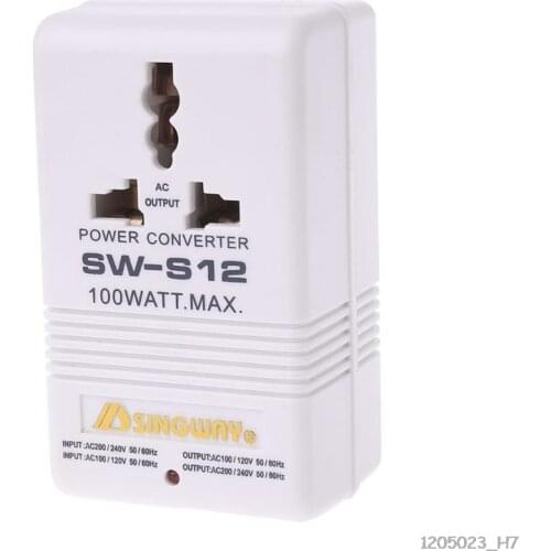 Professional 220/240V To 110/120V Power Voltage Electricity Adapter Converter US Plug