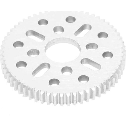 40T/60T Spur Gear Aluminum Gear Cylinder 14mm 0.8 Modulus Hardware Accessories
