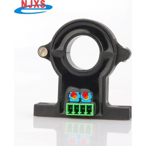 [RTS] NJXSE Current Sensor CT Clamp BSQ06CT AC 30~500A/DC4~20mA Ferrite Core Current Transformer