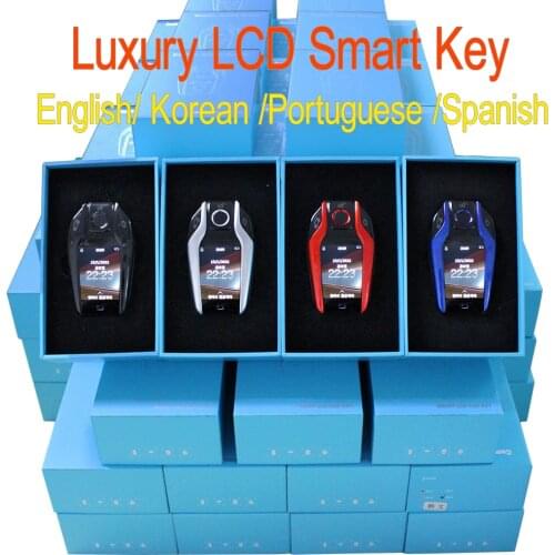 Multi-Language Luxury LCD keys CF500 Modified Universal Smart Remote LCD Screen for Toyota/Lexus/KIA/Peugeot/BMW/Hyundai/Porsche