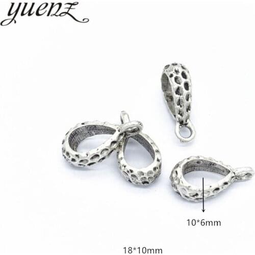 YuenZ 15pcs Tibetan silver Beads European Fit for Women Charm style Bracelets Necklace DIY Metal Pendant Jewelry Making R68
