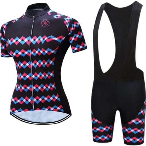 Women cycling clothes 2021 Summer road bike clothing set Pro maillot bib short Sport bicycle jersey female suit shirts kit cloth