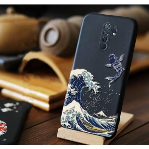 3D Phone Case For Xiomi Xiaomi Redmi 9 9A 9C Case Cover For Fundas Redmi9 Redmi9A Redmi9C Soft Silicone Black Men Women Cases