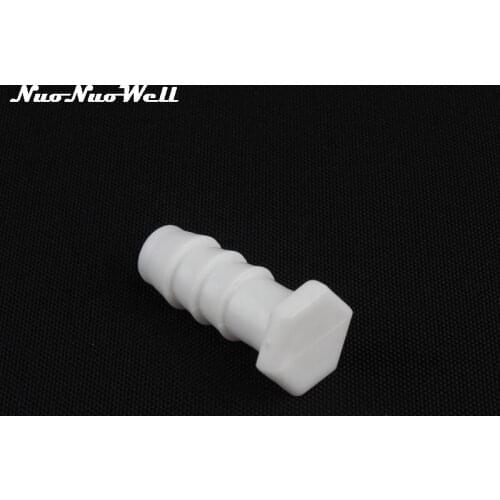 8pcs NuoNuoWell Plastic Environmental 10mm Pipe Plug Aquarium Fittings Water tank Fish Tank Joint Air Pump Hose End Connector