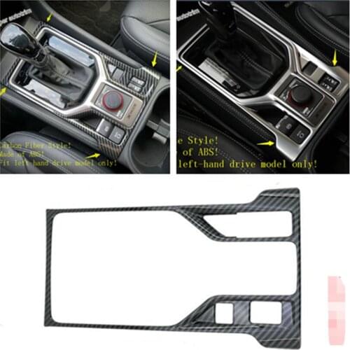 Lapetus Central Control Transmission Shift Gear Panel Accessories Interior Cover Trim Fit For Subaru Forester 2019 - 2021 / ABS