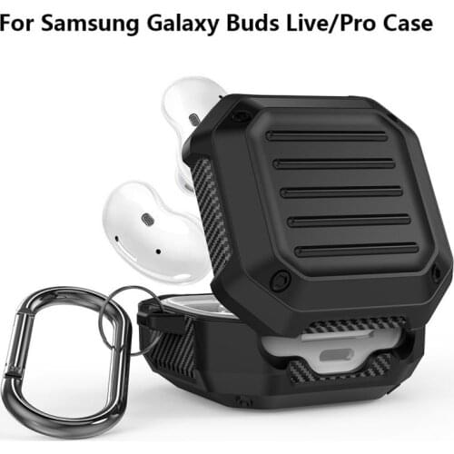 TPU Earphone Cases For Samsung Galaxy Buds Live Pro Headset Shockproof Protective Bluetooth Wireless Earphone Cover Box Bag