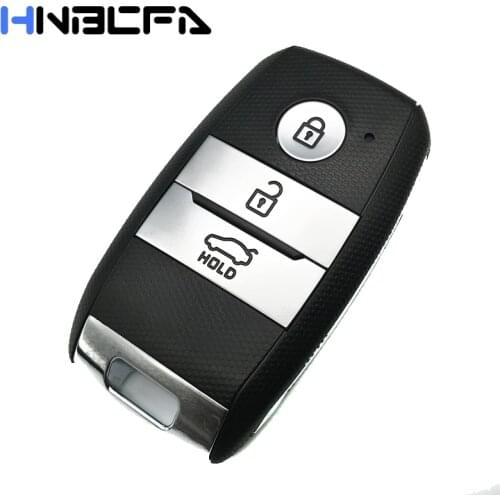 10PCS 3 Buttons For Kia K3 K5 Sportage Cerato Carens Soul Sorento Optima Smart Remote key shell Fob Case Cover