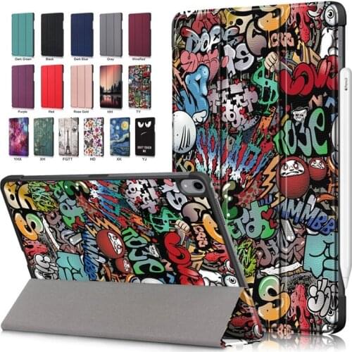 For iPad 8 Case Stand Smart Hard PC Leather Cover Funda for New iPad 10 2 2020 2019 Case Funda for iPad 7 8 Generacion Cover