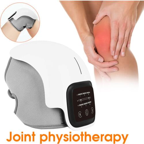 Joint Physiotherapy Vibrating Massager Electric Infrared Massage Vibrator Knee Joint Pain Relief Knee Pads Laser Thermal Device