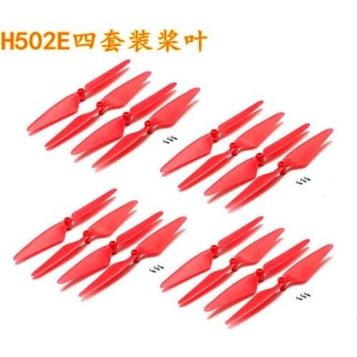 4 Sets Hubsan X4 H502S H502E RC Quadcopter Blades Set Spare Parts Propeller + Screws Set