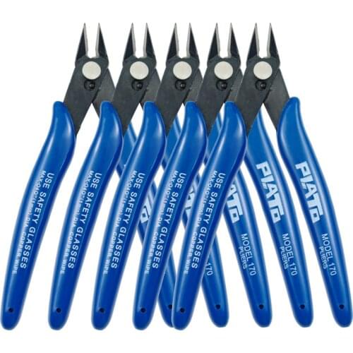 Precision Diagonal Pliers 170 Cutting Pliers for Wire Cable Cutter High Hardness Multi Functional Electronic Repair Hand Tools