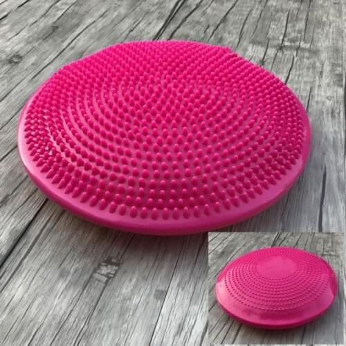Balance Cushion Yoga Massage Cushion Balance Disk Cushion Thick Fitness Ball Indoor Fitness Equipment Ankle Rehabilitation Pad