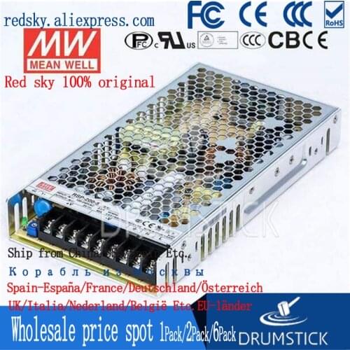 Patriotic MEAN WELL RSP-200-24 24V 8.4A meanwell RSP-200 24V 160W Single Output with PFC Function Power Supply