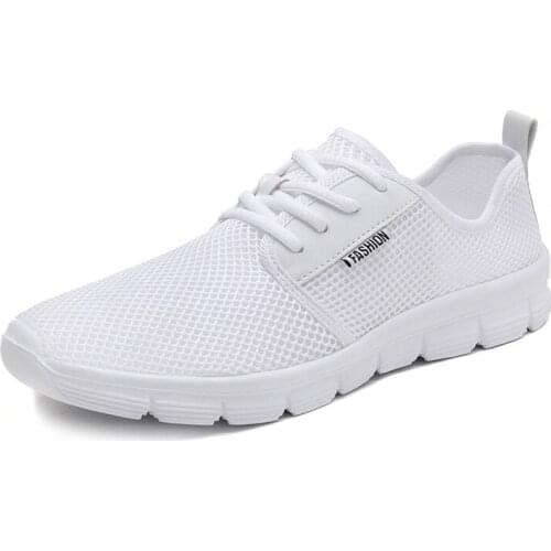 Large Size 46 47 48 Mesh Shoes Mens Sports Casual Shoes Increase Breathable Couple Shoes Four Seasons