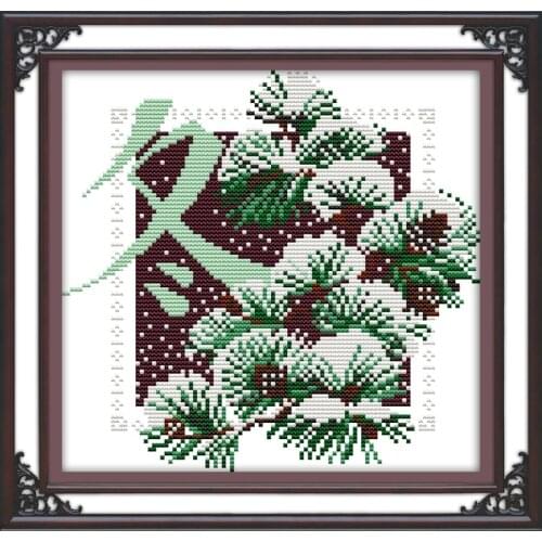 Poetry -winter(4) cross stitch kit print canvas stitching embroidery DIY handmade needlework